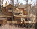 Front of Alnwick Gardens Treehouse