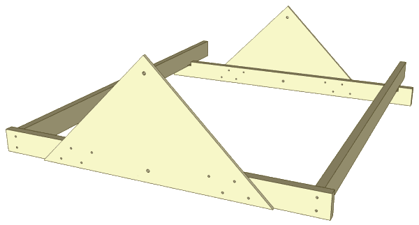 3d view of ply support